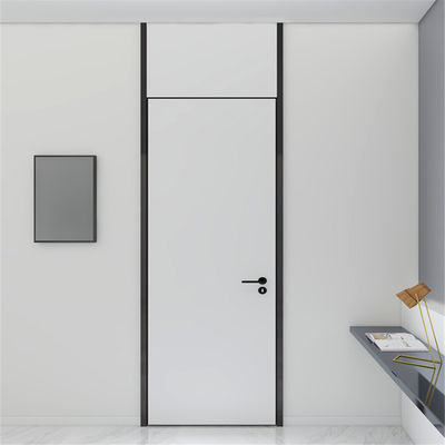 Zewnętrzne drzwi przeciwpożarowe ISO9001, drewniane drzwi wejściowe 650 kg / m3