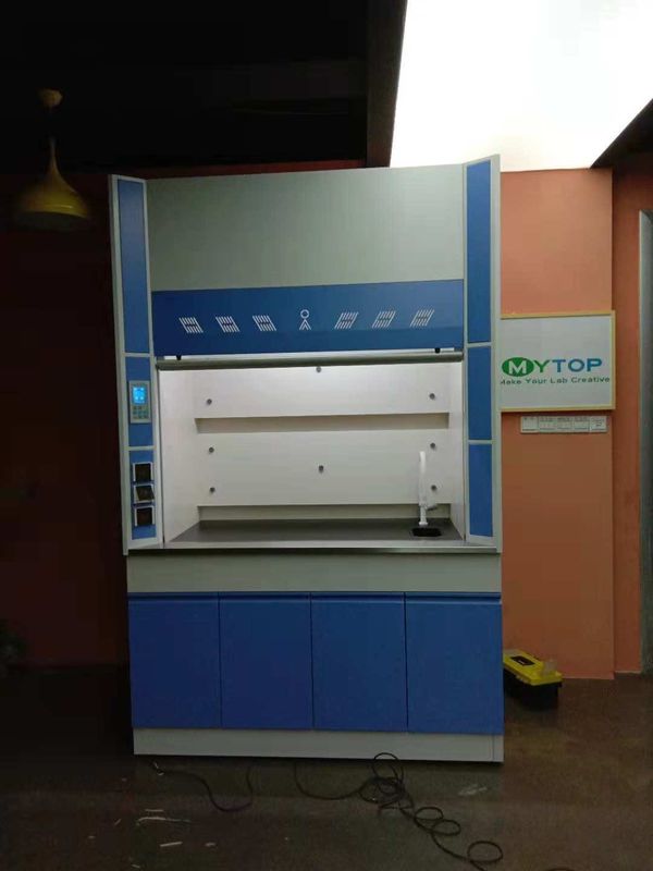 220 V 1800 mm Stojący laboratoryjny okap odciągowy antykorozyjny